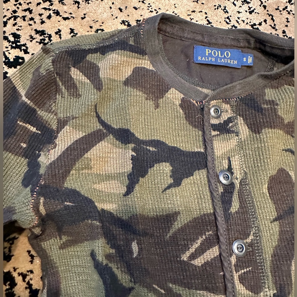 Polo Ralph lauren Cotton camo dress